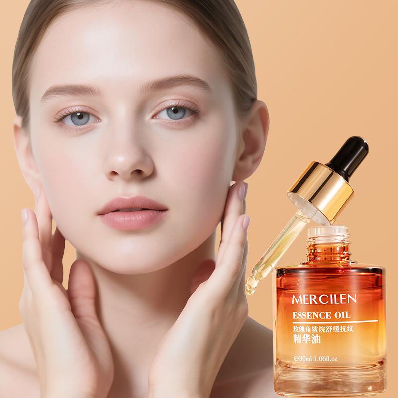 Hyaluronic Acid Facial Serum - Aceite Esencial de Escualano de Rosa