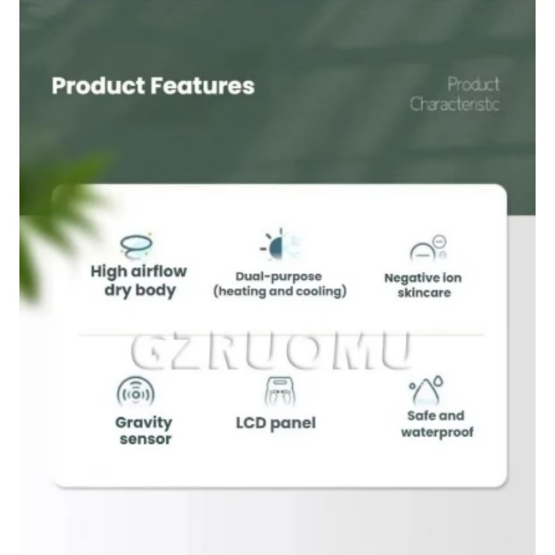 Hair Care - Máquina Secadora Multifuncional para Después de