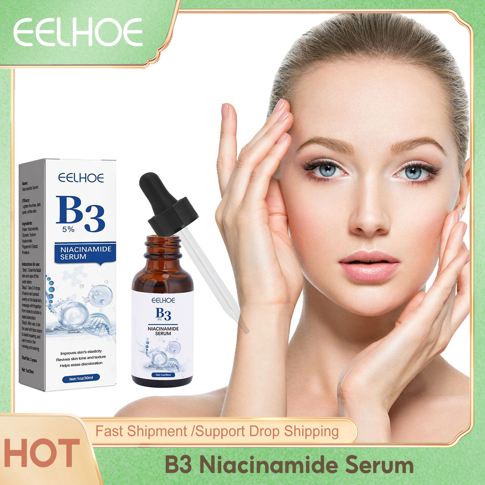 Niacinamide Pore Shrinking Essence - Suero de niacinamida B3, eliminador de