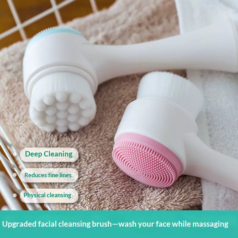 Cepillo de limpieza facial man - Silicone Face Scrubber Electric reseña y precio
