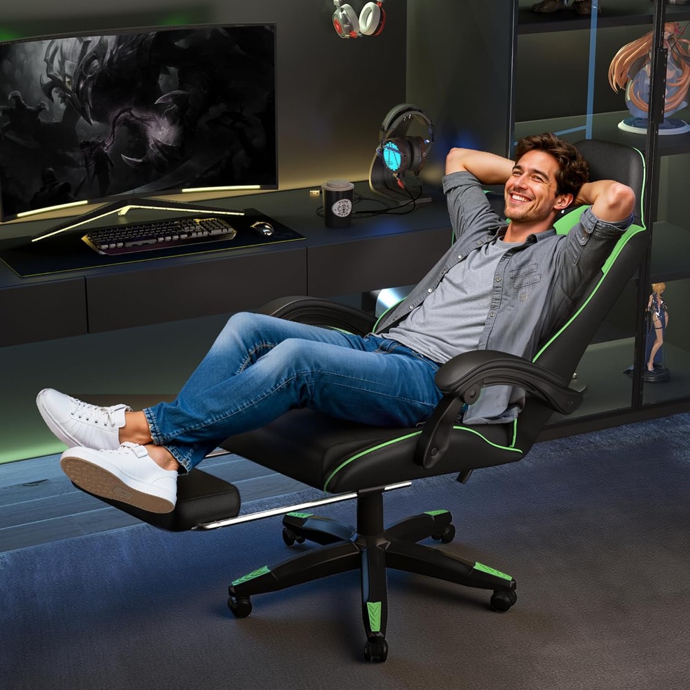 Silla de juego con masajeador  - Massage reseña y precio