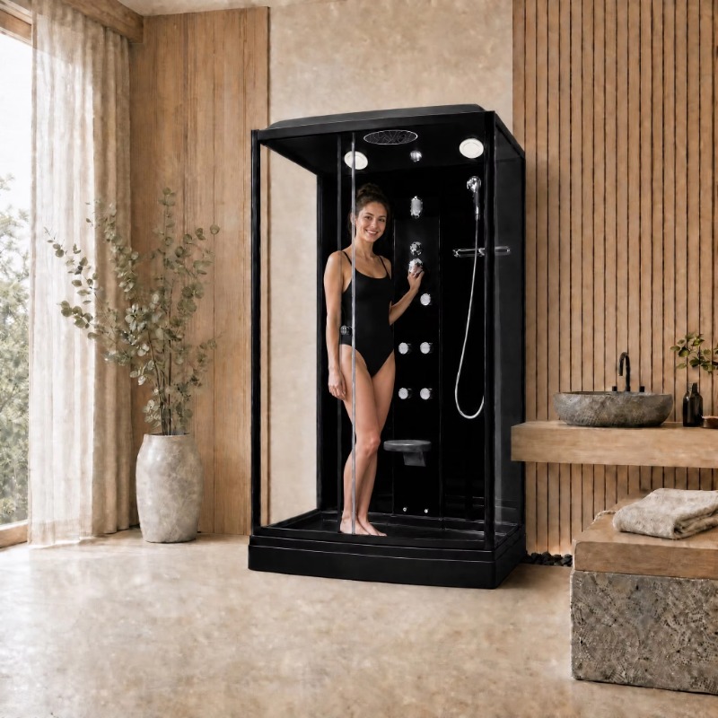 Cabina de ducha rectangular de - Massage reseña y precio