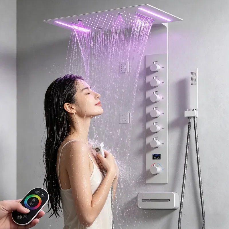 Sistema de Ducha de Techo Inte - Massage reseña y precio