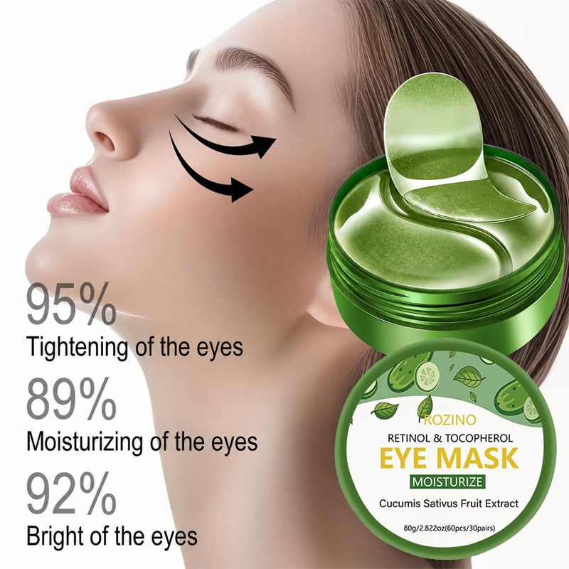 30 pares de parches hidratante - Collagen Under Eye Patches reseña y precio