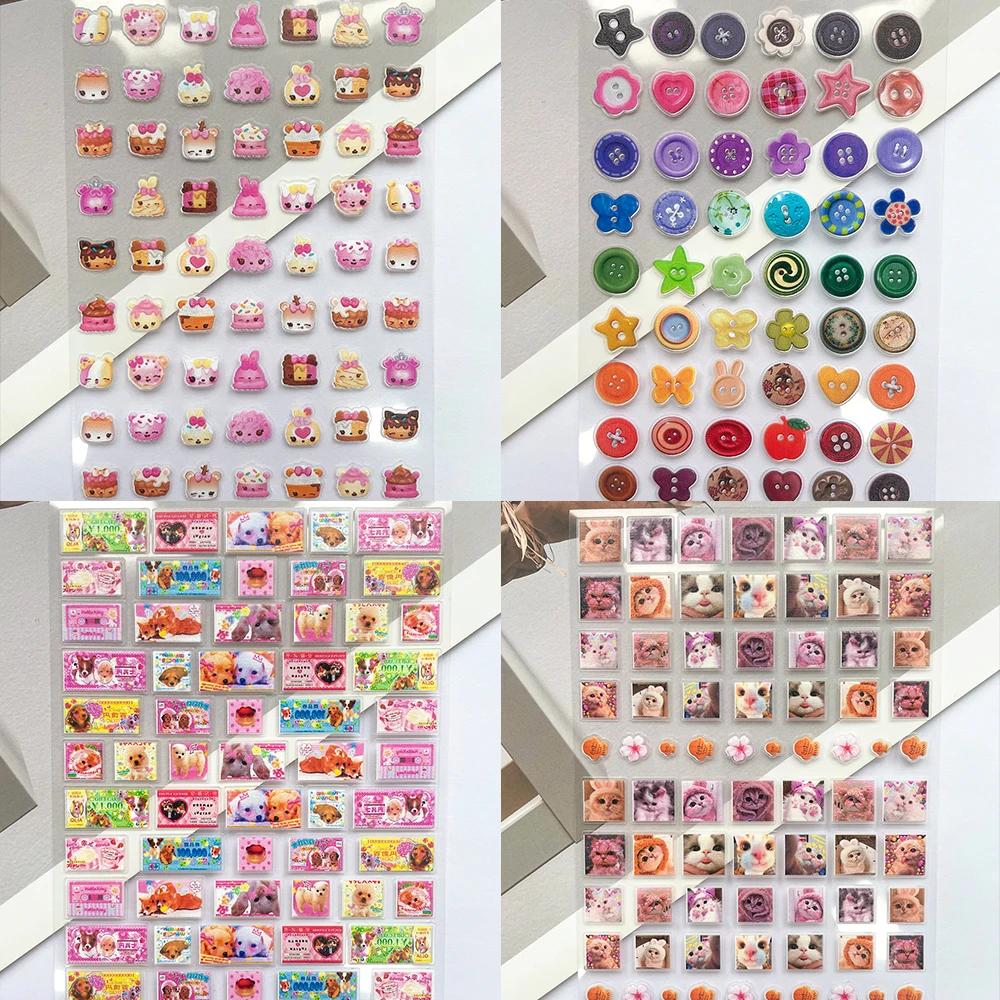Mini pegatinas de PVC divertid - Nail Art reseña y precio