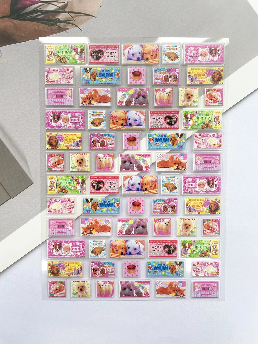 Mini pegatinas de PVC divertid - Nail Art reseña y precio