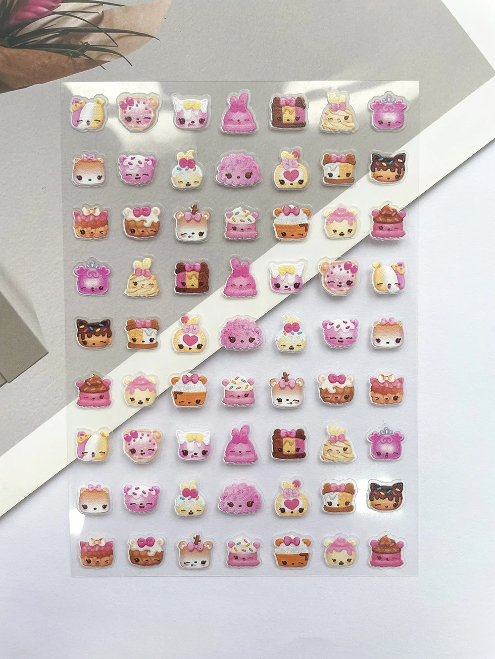 Mini pegatinas de PVC divertid - Nail Art reseña y precio